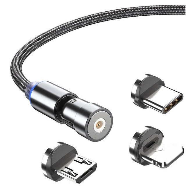 Tri-Connect Magnetic Fast Charging Cables