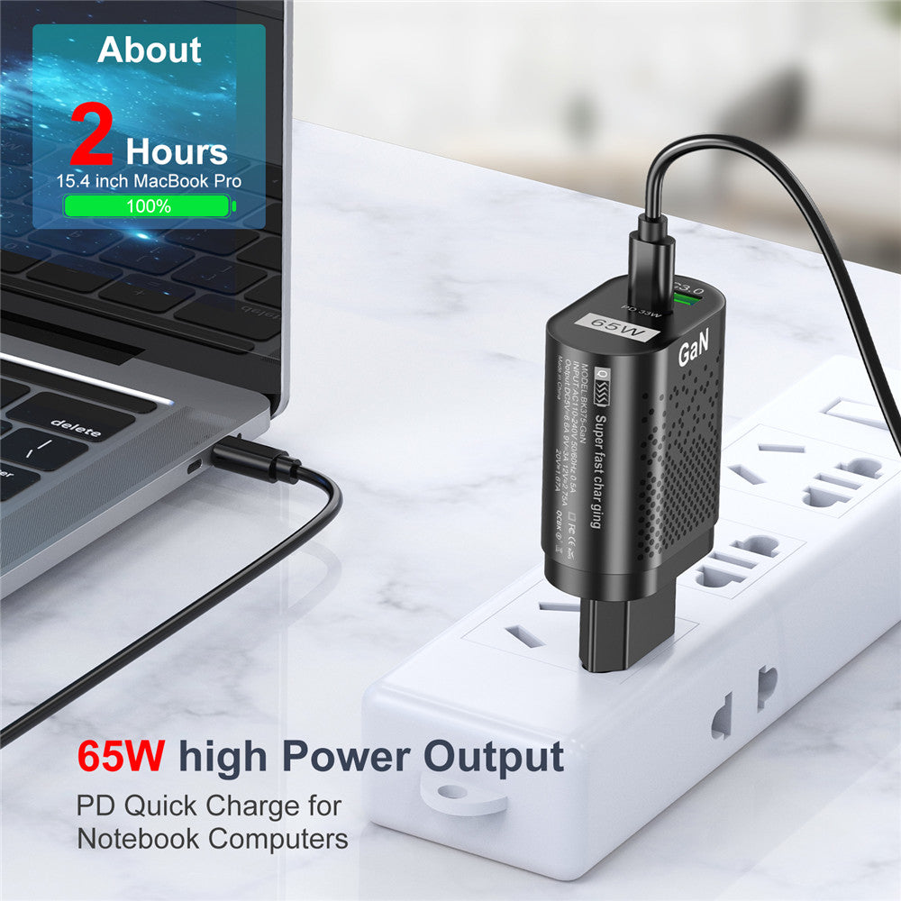 High-Speed 65W USB GaN Charger